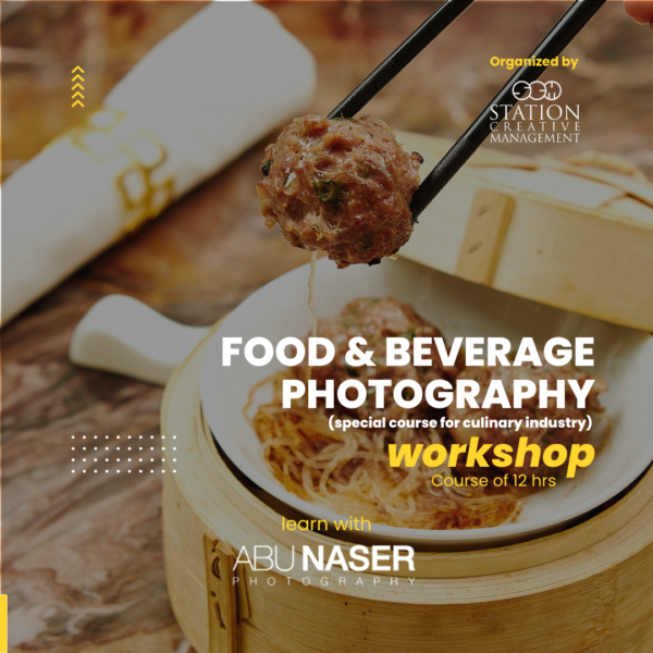 FOOD & BEVERAGE PHOTOGRAPHY WORKSHOP